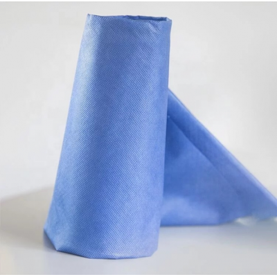 SMS polypropylene non woven fabric 100% PP medical spunbonded nonwovens for bedsheet ,face mask ,diaper