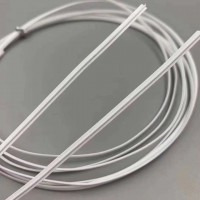 Hot sale Manufacturer Single core nose wire white plastic strip 3mm nose bridge